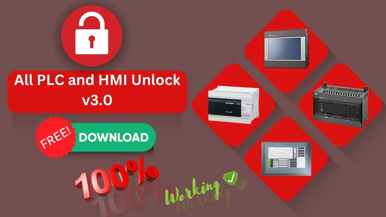 All PLC and HMI Unlock v3.0 Free Download