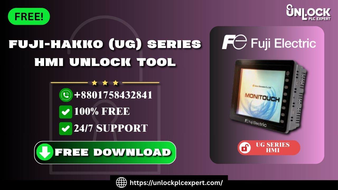 Free Access Fuji Hakko UG SERIES HMI Password Recovery Tool