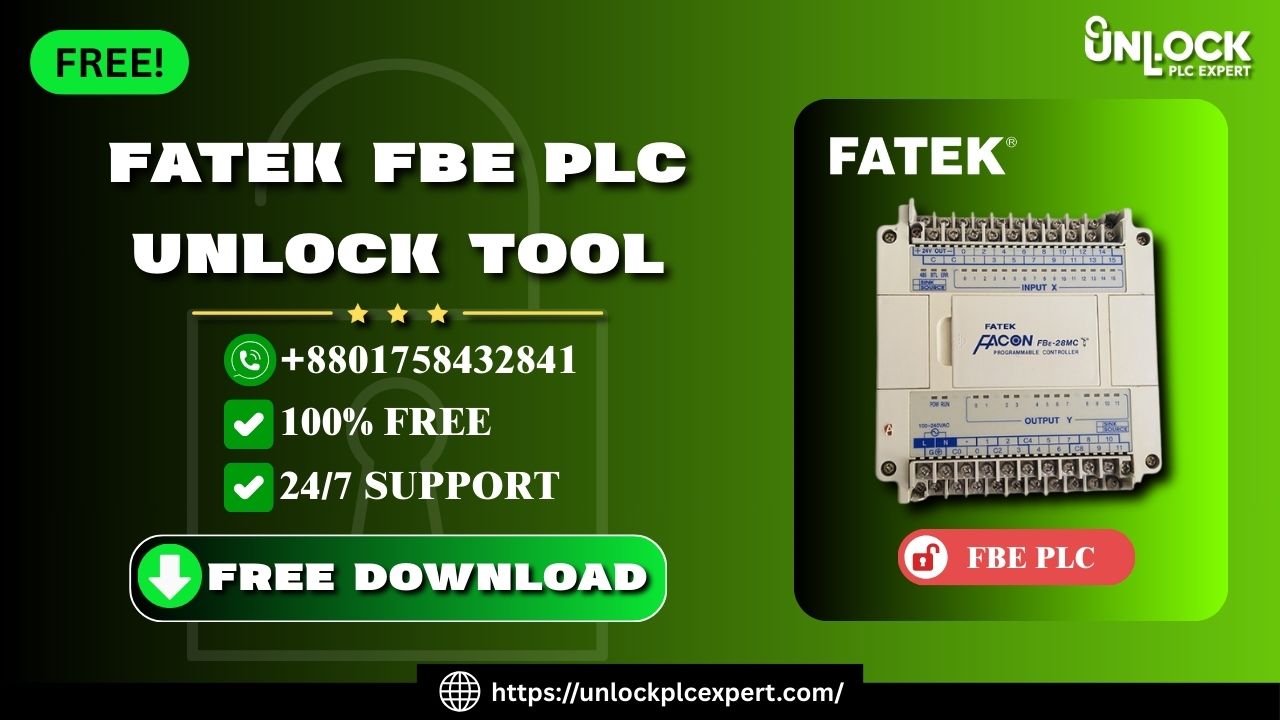 Free Tool to Unlock FATEK FBE PLC Passwords Instantly