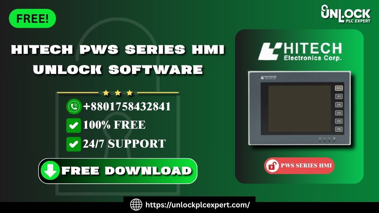 Hitech PWS SERIES HMI Unlock Software – Get It Free Now