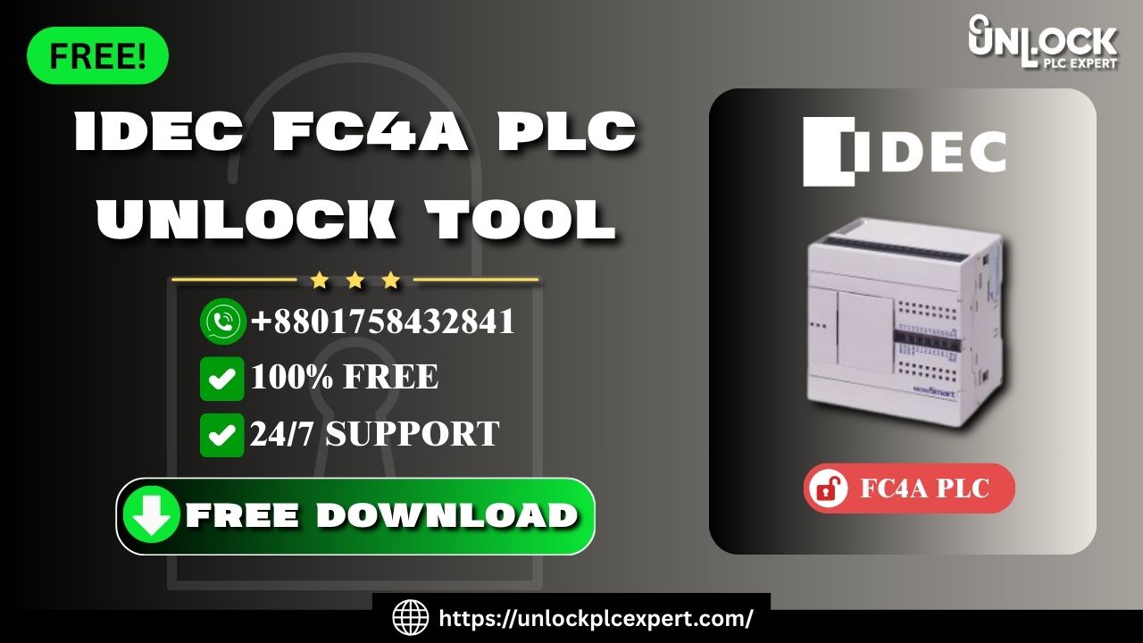 Idec FC4A PLC Password Unlock Software – Full Version Free