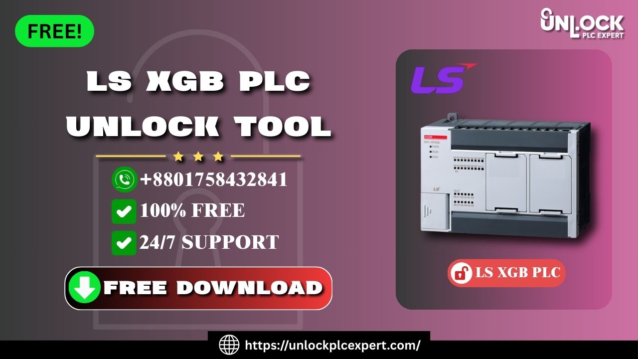 LS XGB PLC Password Unlock Tool Download for Free
