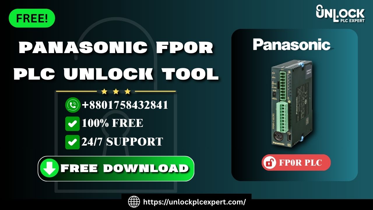 Panasonic FP0R PLC Password Unlock Software - Free Download Now