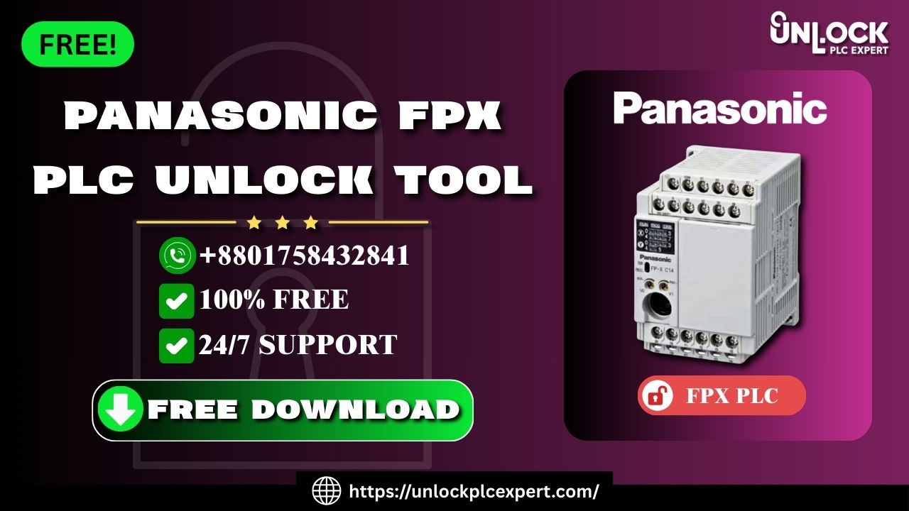 Secure Your Access Free Download Panasonic FPX PLC Unlock Tool