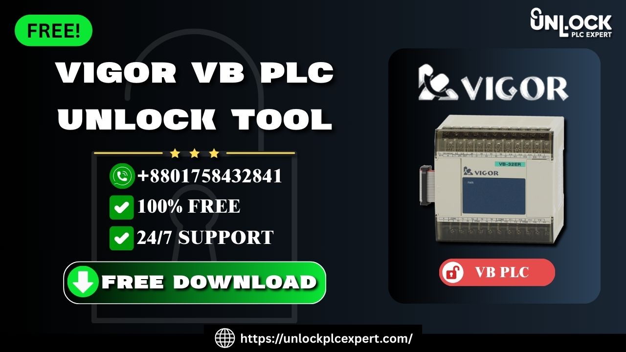 One-Click Vigor VB PLC Password Unlock – Free Download