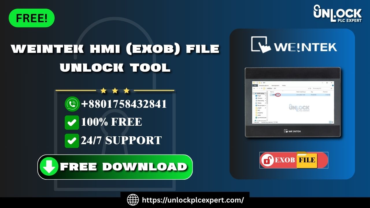 Free and Fast Weintek HMI EXOB File Password Crack Software