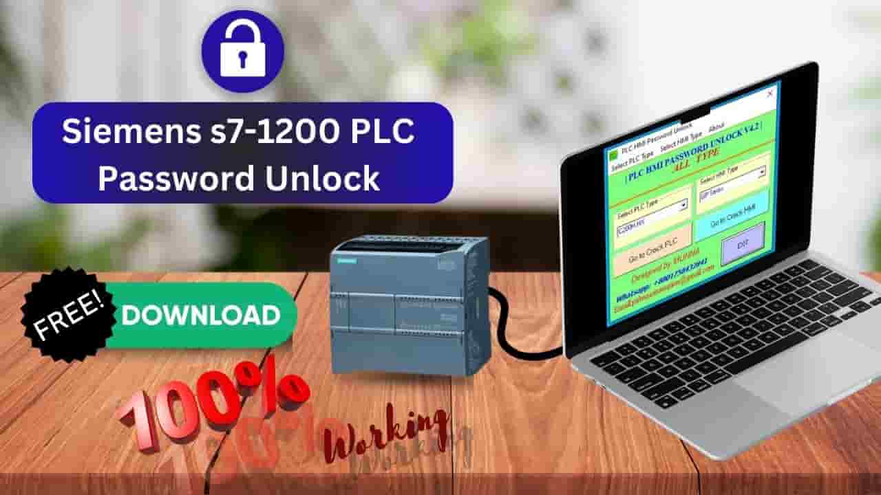Siemens s7-1200 PLC Password Unlock Free Download